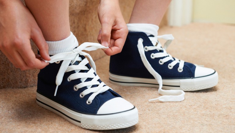 What are the plastic things on the ends of shoelaces called?