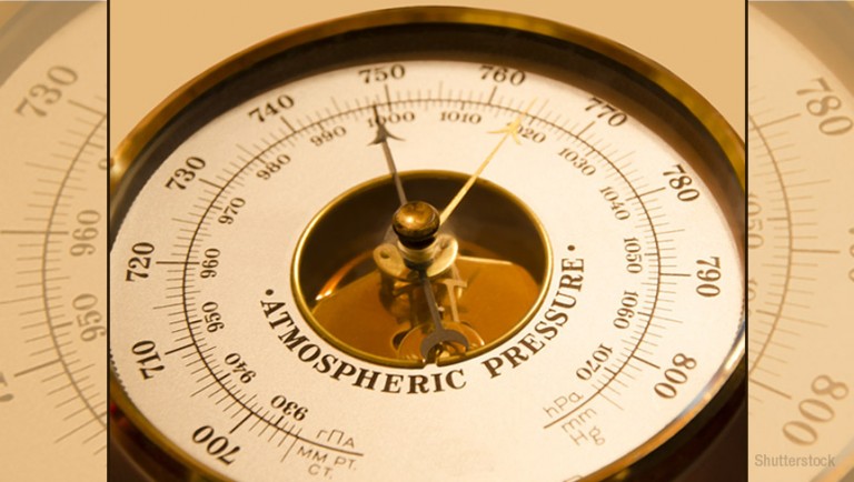 The human body resists 1 ton of atmospheric pressure