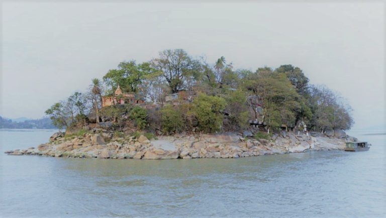 World’s smallest river island: Umananda